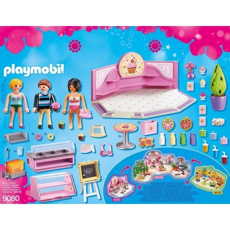 Klocki Playmobil City Life 9080 Kawiarenka - 90el.